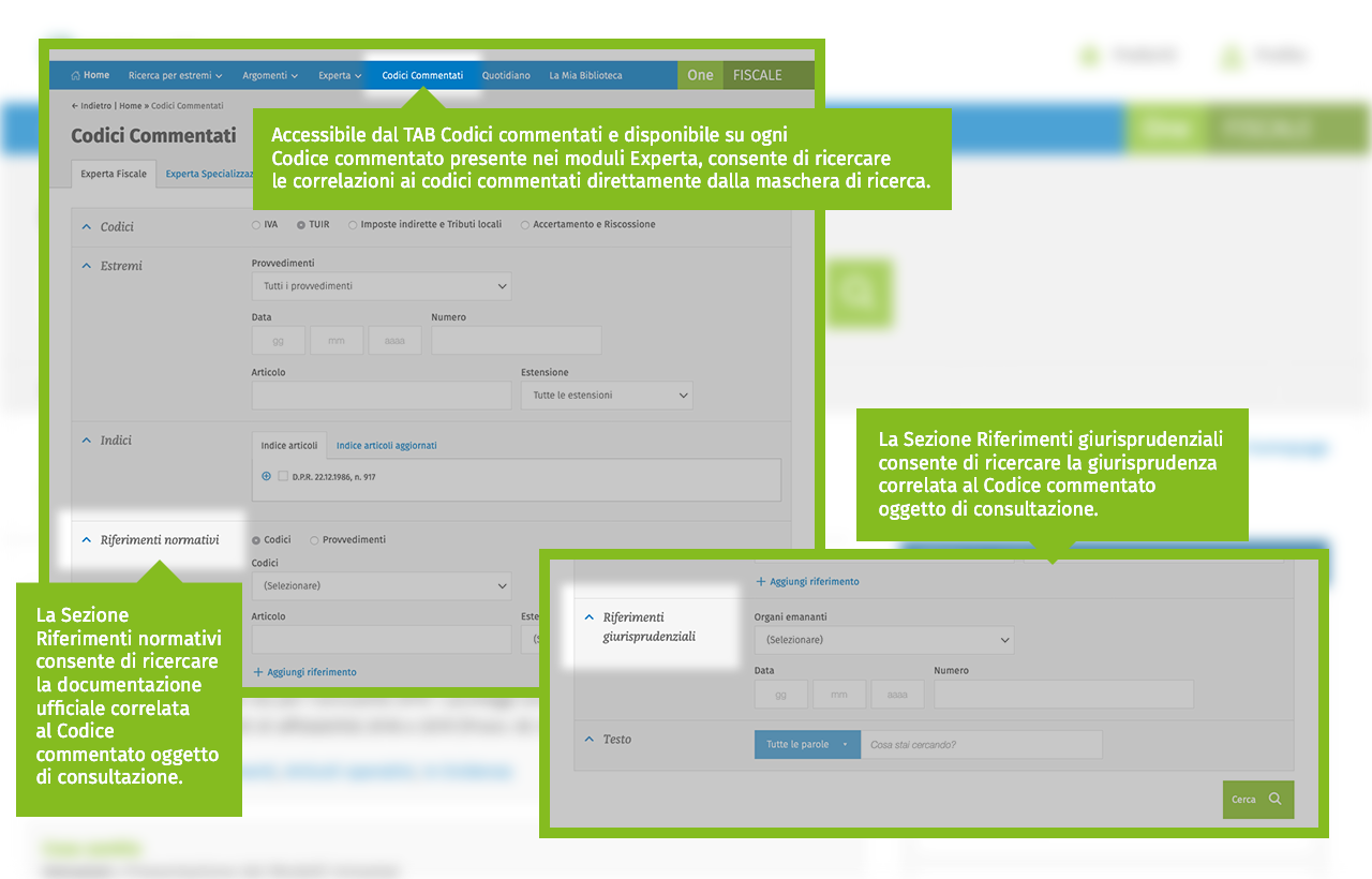 codici Commentati: riferimenti normativi e giurisprudenziali   